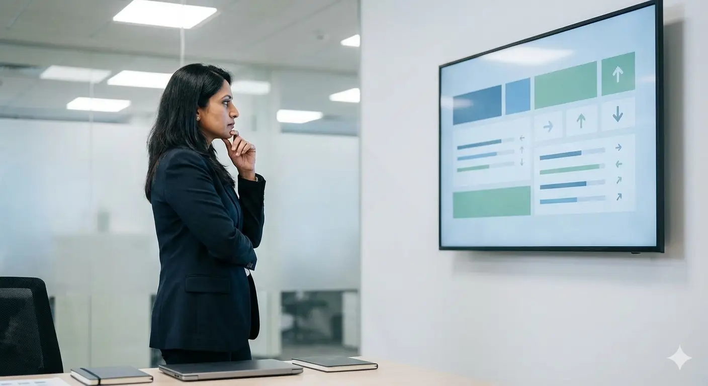 Contractor performance scorecard with KPIs and trends