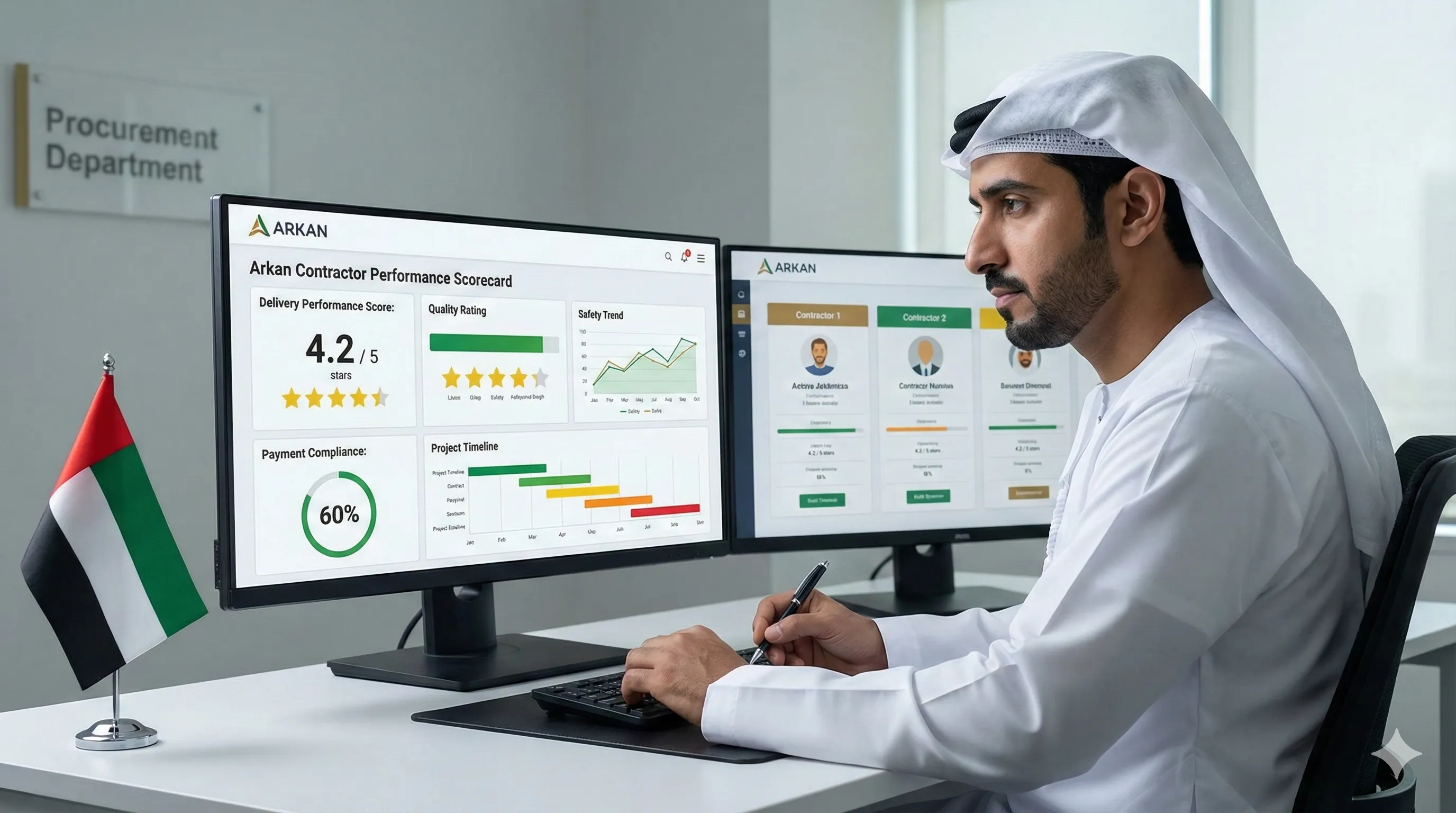 Compliance dashboard showing regulation adherence status