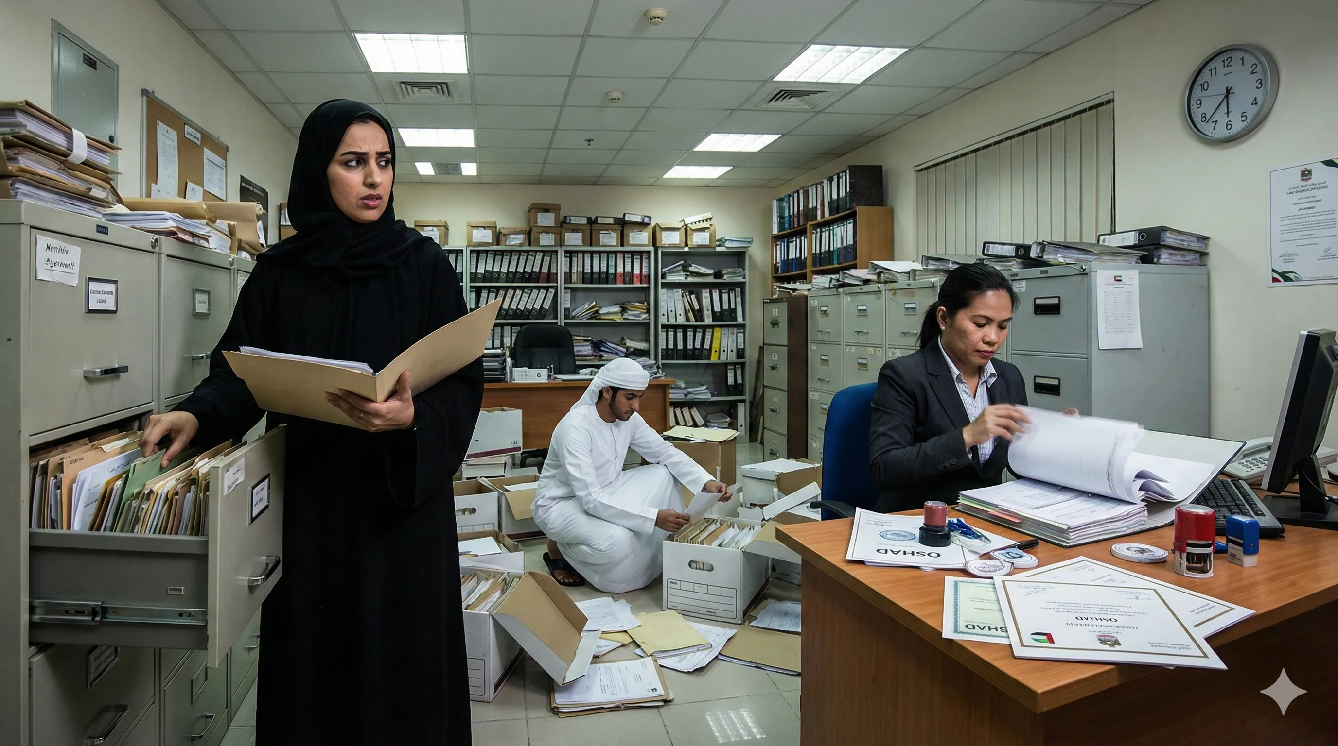 Compliance violations discovered after construction completion