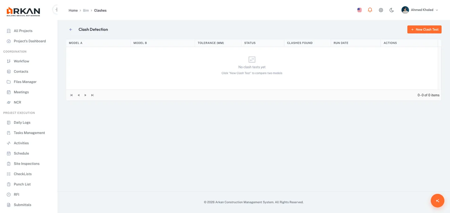 Clash Results Detail page